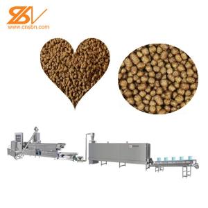 Wholesale Twin Screw SUS Fish Feed Extruder Fish Food Manufacturing Machines from china suppliers