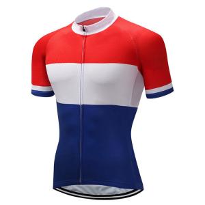Wholesale Short Sleeve Custom Club Cut Bike Jersey With European Sizing from china suppliers