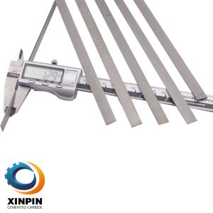 Wholesale 100% Pure Material Carbide Flat Strips Acid - Base Resistance Good Strength from china suppliers