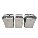 Silver Color Lab Stainless Steel Hand Wasking Sink Cleanroom Furniture
