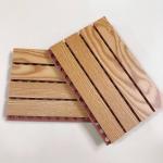 Fireproof Wooden Acoustic Sound Absorption Perforated Interior Wall Decorative