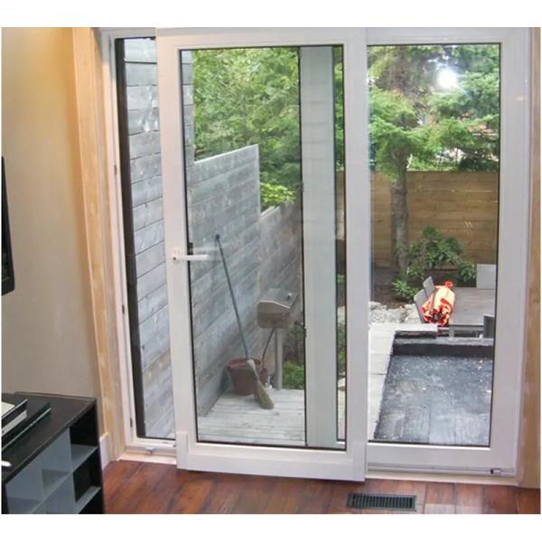 Double Glazed PVC / UPVC Sliding Doors for High Energy Efficiency Front Kitchen