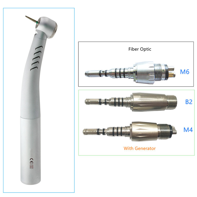 Oral Tool High Speed Handpiece Accessories 6 Hole LED Quick Coupling Compatible Dental Air Rotor Handle Z800KL Z900KL K9