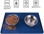 Non Slip 40cm Waterproof Pet Mat BPA Free 100% Silicone