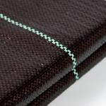 OEM Black Woven Polypropylene Ground Cover Length Customized Anti Corruption