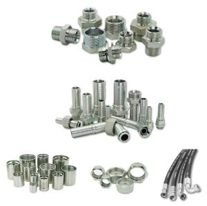 Wholesale OEM Stainless Steel Durable Hydraulic Tube Fitting Hydraulic Hose Fitting Assembly Ferrule Nut from china suppliers