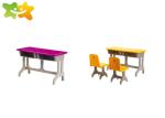 Eco Friendly Kids Play School Furniture CE SGS Certification Practical
