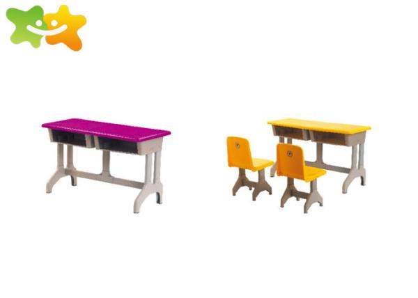 Eco Friendly Kids Play School Furniture CE SGS Certification Practical