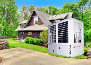 Wholesale MD300-4 21KW apartment DC air source high temperature heat pump from china suppliers