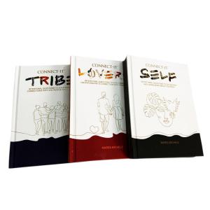 Wholesale 220 Pages Logo Spot UV Coated Hardcover Book Printing from china suppliers