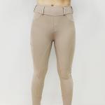 New Beige Women's Full Seat Riding Breeches Quick Dry Four Way Stretch Riding