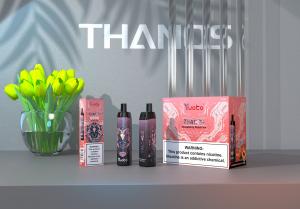 Wholesale Thanos 5000 Puffs Disposable Vape , Mesh Coils Rechargeable Shisha from china suppliers