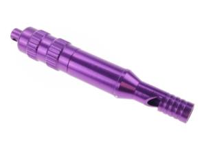 Wholesale Children Purple Aluminum Whistle Machined 70mm Lightweight Oxidation Finish from china suppliers