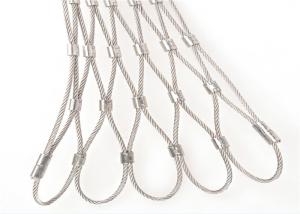 Wholesale Open Ferrule Type Ss316 Wire Rope Mesh Cable Safety Net 7 × 19 from china suppliers