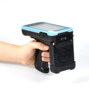 China Waterproof Outdoor Handheld RFID Reader Wireless Android 6.0 With Barcode Scanning on sale