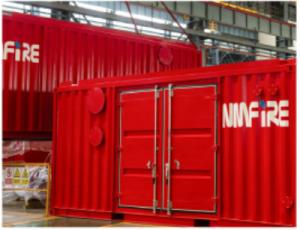 Wholesale 3D Design Skid Mounted Fire Pump For Outdoor Containerised Fire Fighting from china suppliers