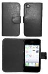 iPhone4S Deluxe snap-in Leather Case