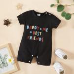 Baby 100% cotton overall romper Summer new children's short sleeve cloth Baby