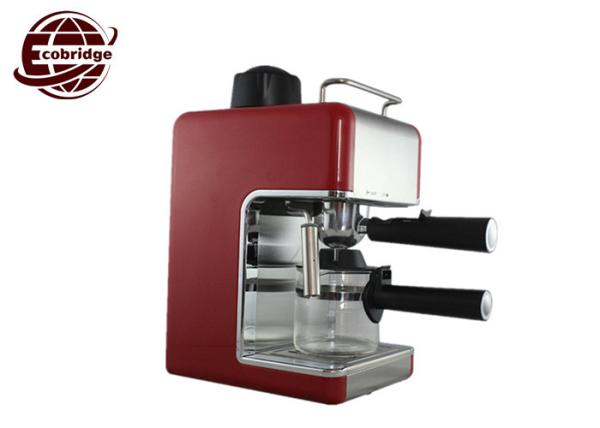 Glass Jug Home Espresso Machine , 3.5 Bar Steam Cappuccino Espresso Coffee
