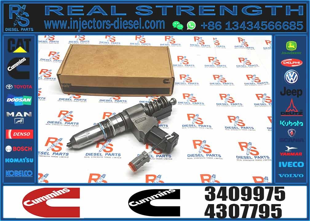Auto Parts Common Rail Diesel Fuel Injector 3411760 3081315F 3409975 For Cummins QSN14 N14