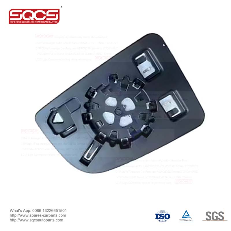 Replace/Repair Rear Mirror Lens for SPRINTER 907 910 Left Side Condition OE 9108112900