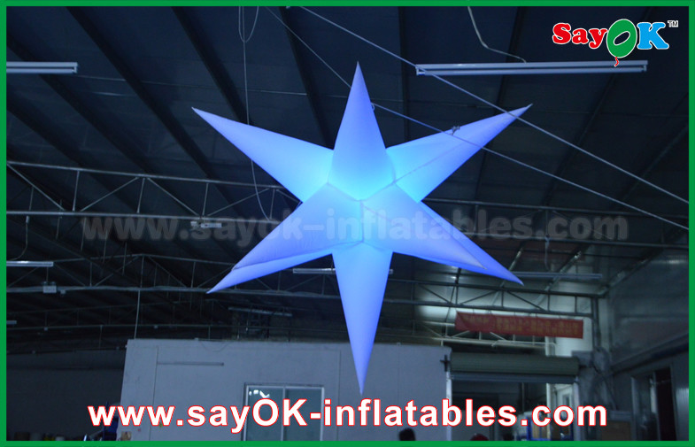 Oxford Cloth Inflatable Lighting Decoration Indoor / Outdoor Inflatable Decorations