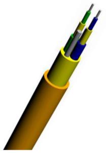 Wholesale EFONA001 Indoor Fiber Optic Cable Duplex RoundⅠ Single Mode Drop Cable from china suppliers