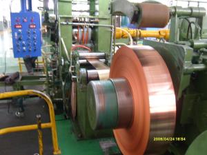 Wholesale Industrial Thin Copper Strips / Copper Sheet Metal For PV Ribbon from china suppliers