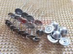 Stainless Steel Lacing Anchor Rock Wool Insulation Pins For Removable Covers