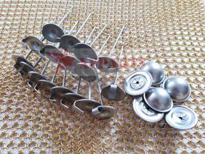 Wholesale Stainless Steel Lacing Anchor Rock Wool Insulation Pins For Removable Covers Pads from china suppliers