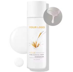 Wholesale Hyaluronic Toner Rice Water Rose Moisture Tonic Oil Control Hydrating Facial Toner from china suppliers