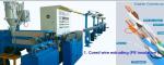 PE Wire And Cable Machinery CAT6A Cable Making , Siemens Electricity Brand