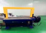 Automatic Corrugated Box Bander Machine / Blue Corrugated Carton Strapping