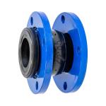 Carbon Steel Galvanized Flange Single Sphere EPDM Flexible Rubber Expansion