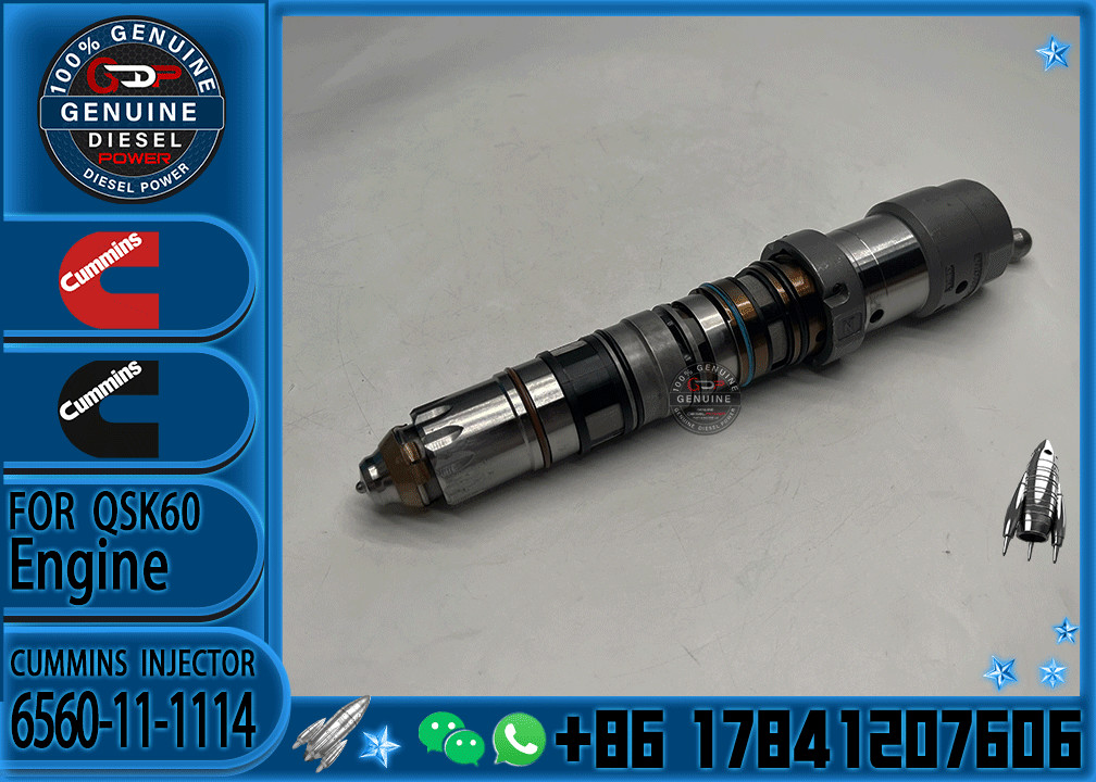 PC1250-7 ASS6D170E QSK23 QSK60 Diesel Engine Part Fuel Injector 6560-11-1114 4326780 4088431 4326781 4902828 P4902827