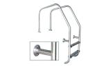 Big Curve Stainless Steel Ladders Swimming Pool Accessories , Customized