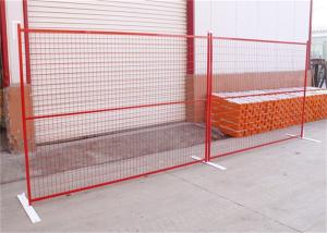 Wholesale Canada Standard Powder Coated 6X10 Temporary Mesh Fencing from china suppliers