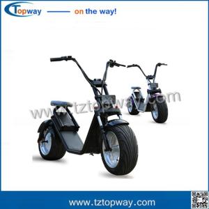 Wholesale EEC Approval 2017 new citycoco 1000w fat tire halley adult electric scooter from china suppliers