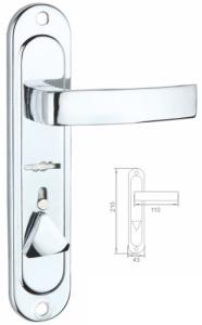 Wholesale 45mm Thickness Zinc Alloy Chrome Plating Door Handle from china suppliers