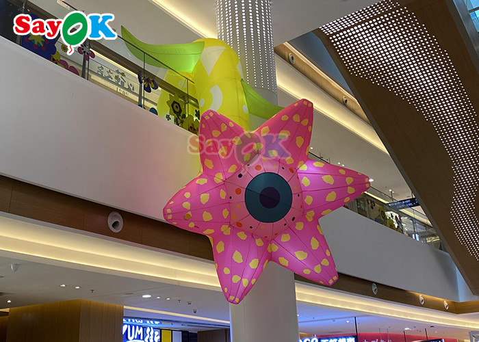 Oxford Cloth Inflatable Flower Led Inflatable Party Flower Wedding Decoration