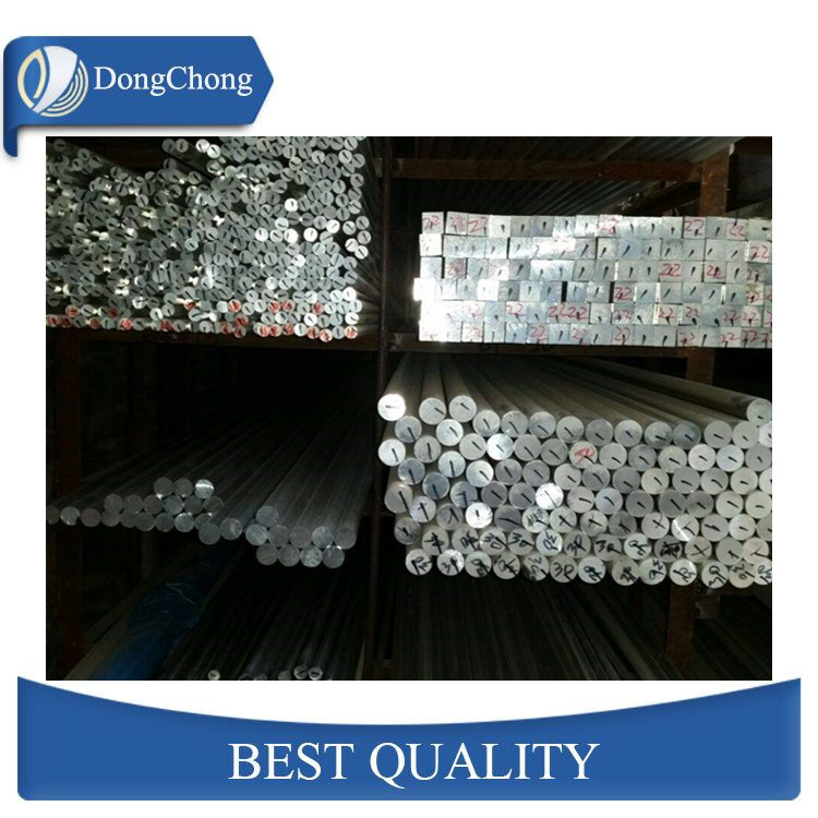 Anti - Rust Natural Aluminium Solid Bar ISO Standard For Military Use