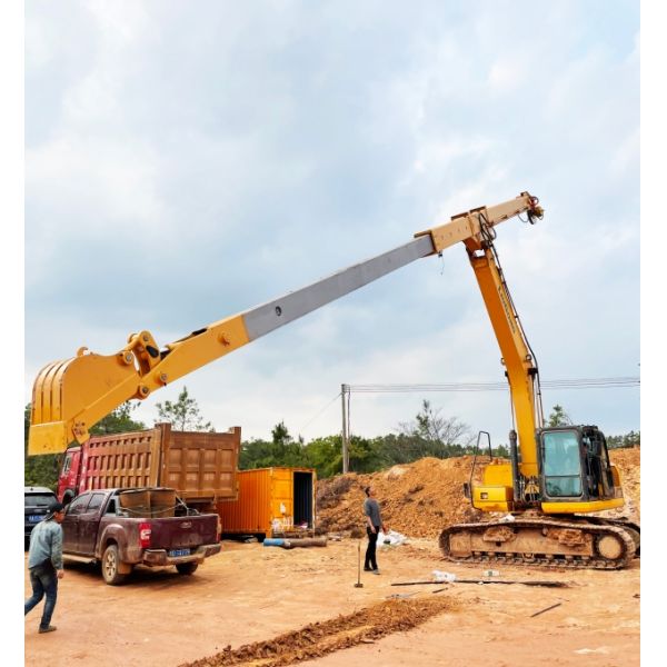 Heavy-Duty Design Two Section Telescopic Arm for Deep Digging