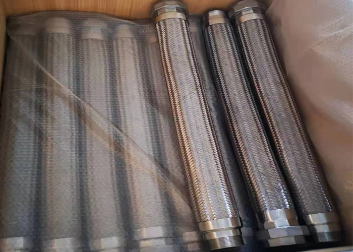 Sus304 Stainless Steel Flexible Joint Npt Braided Expansion Joint
