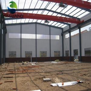 Wholesale H Frame Steel Structural Buildings , Sheet Roof Industrial Steel Buildings from china suppliers