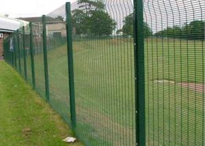 Wholesale OHSAS Steel Safety Fence 4.5mm PVC Coated Wire Fence For Jail from china suppliers