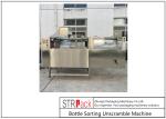 Automatic Bottle Sorting Unscrambler Machine 60 - 120 Bottles/min
