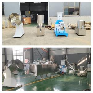 Wholesale 100~2000kg/H Floating Fish Feed Production Line Dog Food Production Line from china suppliers