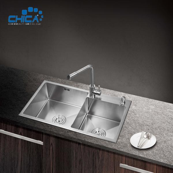 Topmount Kitchen Sink Double Bowl Kitchen Sink Stainless Steel Kitchen Sink