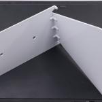 Custom Fabricated Metal Plates Brackets Stamping Parts Bending for Single-side
