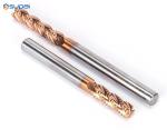45° Cutting Edge Angle Roughing End Mill 75mm Overall Length TiAlN Coating
